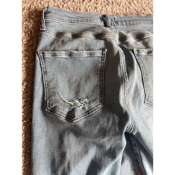 AGOLDE Sophie High Rise Jeans Women's Size 26 Stretch Medium Blue EUC - Picture 8 of 10